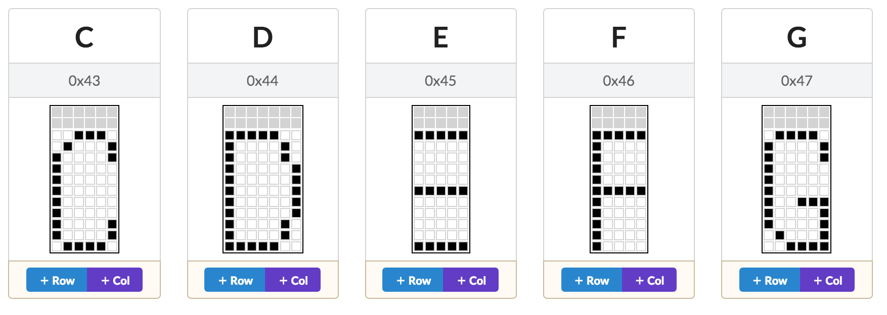 Font Customiser for Adafruit's fontconvert