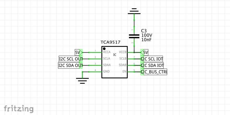 Isolating I2C slaves