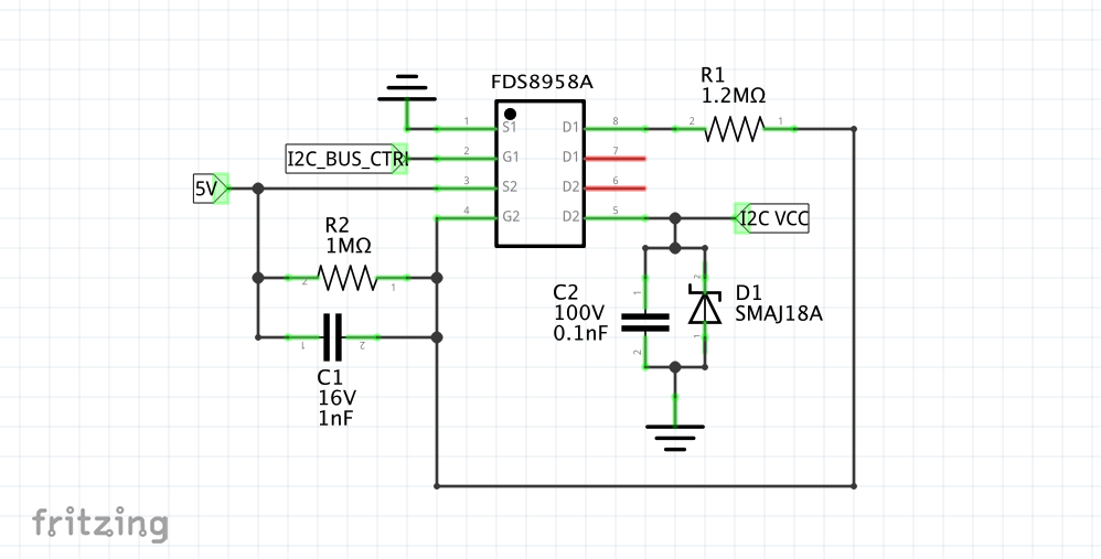 Isolating I2C slaves